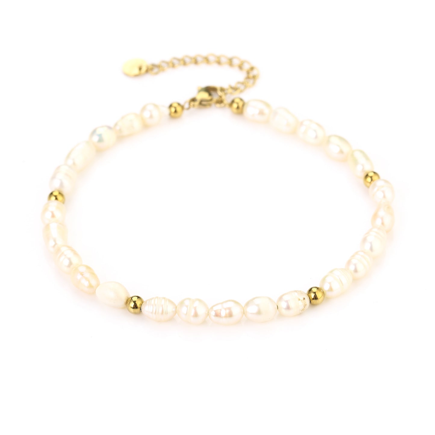 Big Pearl anklet