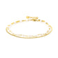 Golden Pearls anklet