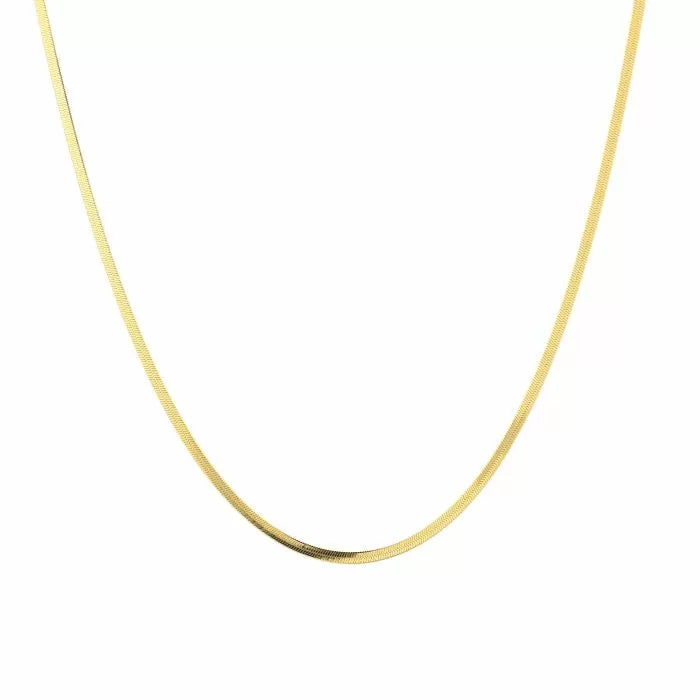 Snake Skin necklace gold/silver