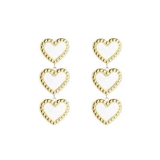 Falling In Hearts For You earrings